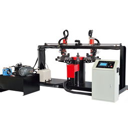 帶鋼專用成型機(jī)設(shè)備圓法蘭成型沖孔機(jī)套裝機(jī)械