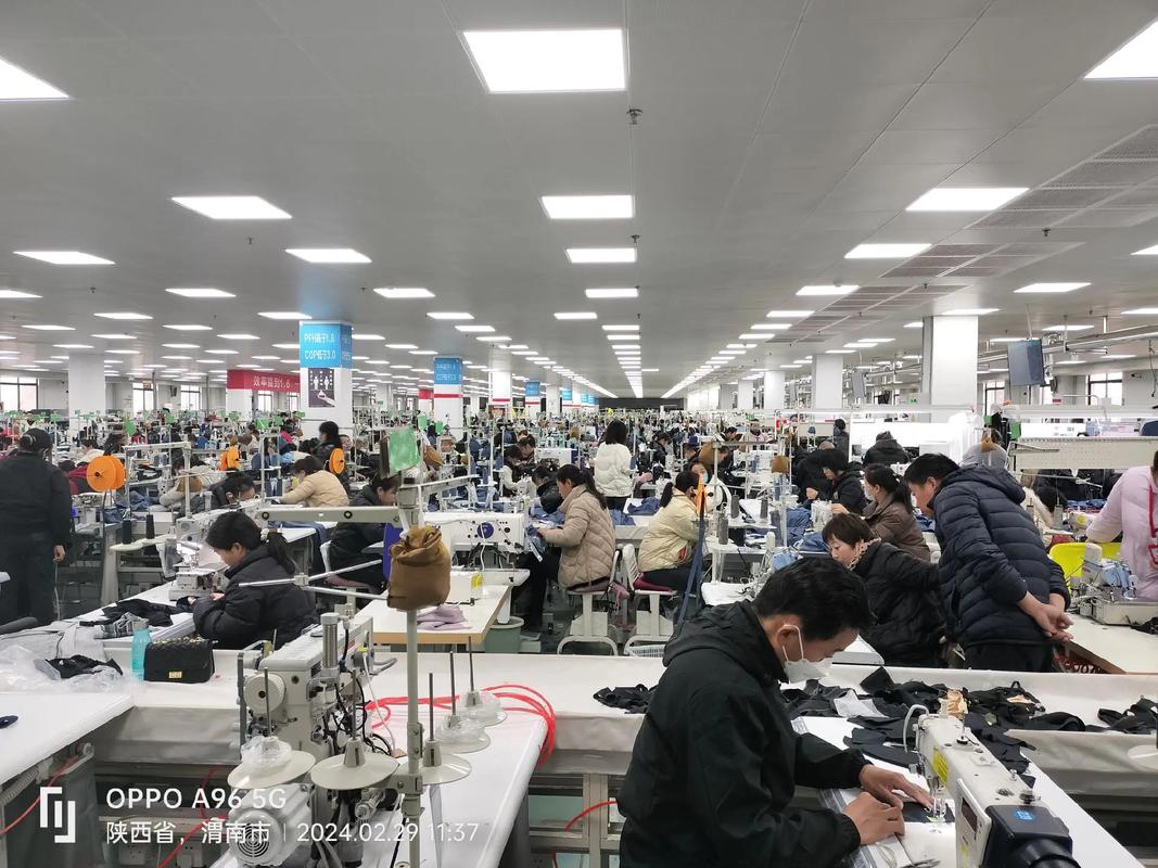 白水縣雁中制衣廠#工廠實(shí)拍視頻 - 抖音