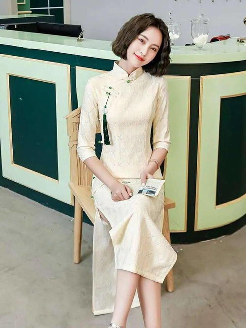 改良旗袍元素的服飾裝點名媛風格